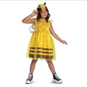 Minecraft Girls Child Costume Sz small